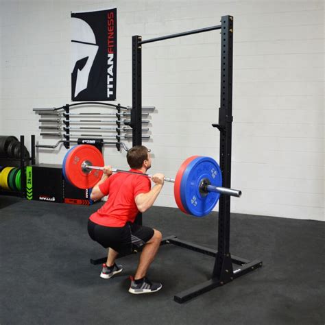 titan fitness squat stand|adjustable bench and squat rack.